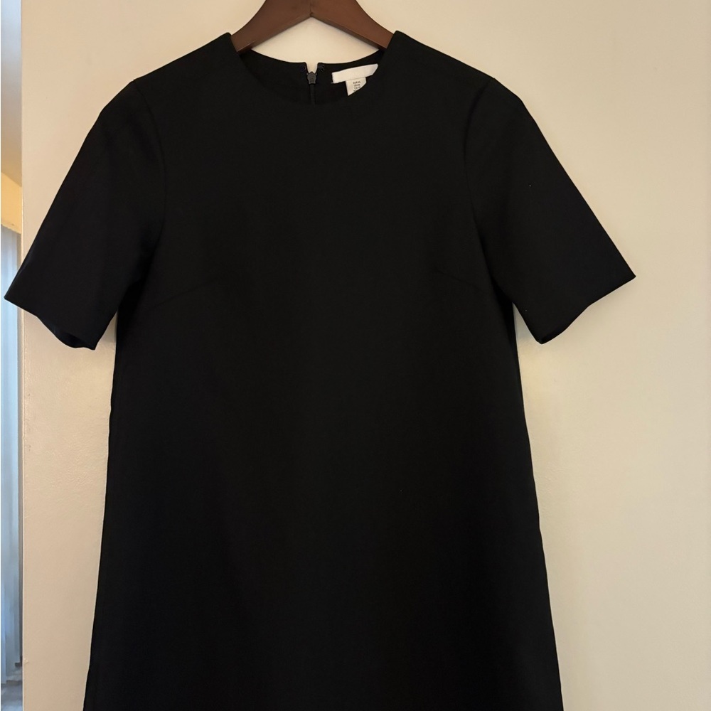 H&M Black Zippered Dress